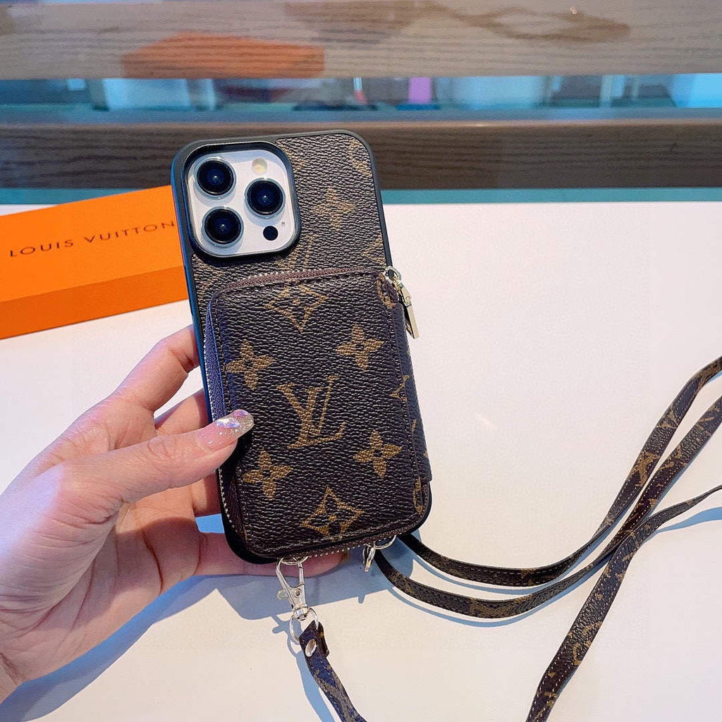 Louis Vuitton Apple Iphone Leather Premium Deluxe Phone Case L20122