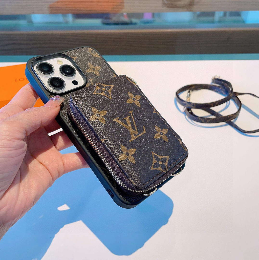 Louis Vuitton Apple Iphone Leather Premium Deluxe Phone Case L20122