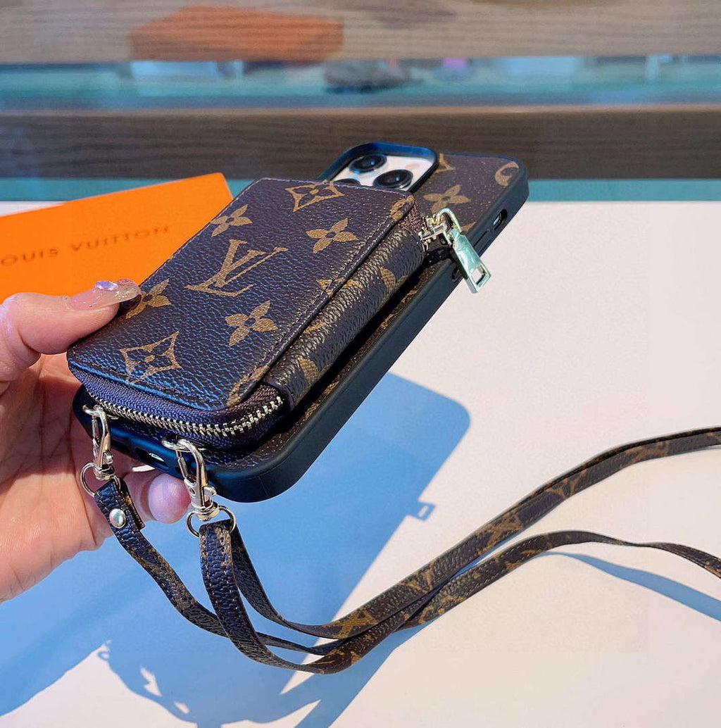 Louis Vuitton Apple Iphone Leather Premium Deluxe Phone Case L20122
