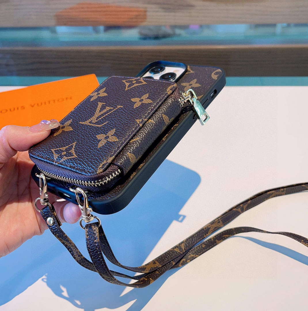 Louis Vuitton Apple Iphone Leather Premium Deluxe Phone Case L20122