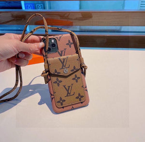 Louis Vuitton Apple Iphone Leather Premium Deluxe Phone Case L20123 - iPhone15pro max £¨6.7£© - View 1