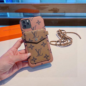 Louis Vuitton Apple Iphone Leather Premium Deluxe Phone Case L20123 - iPhone15pro max £¨6.7£© - View 5