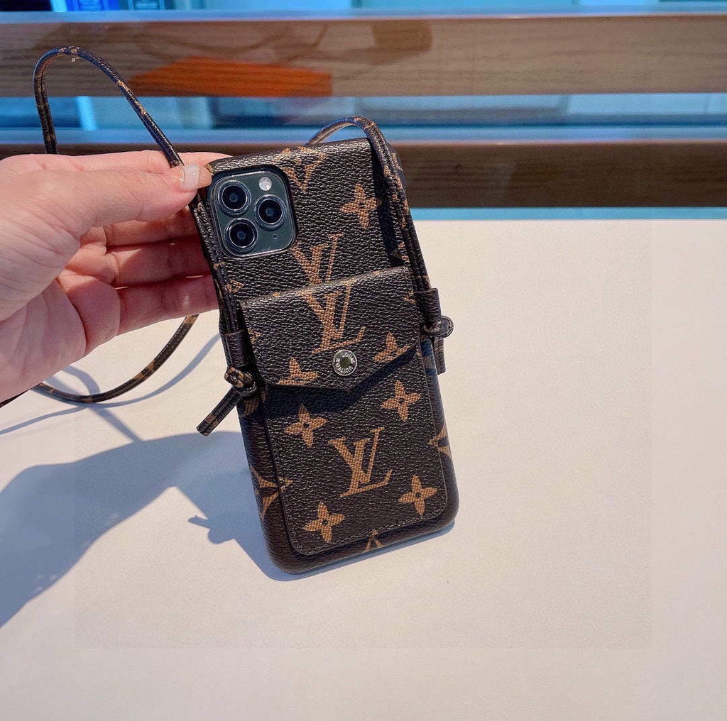 Louis Vuitton Apple Iphone Leather Premium Deluxe Phone Case L20124