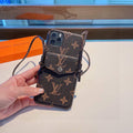 Louis Vuitton Apple Iphone Leather Premium Deluxe Phone Case L20124 - iPhone15pro max £¨6.7£© - View 1