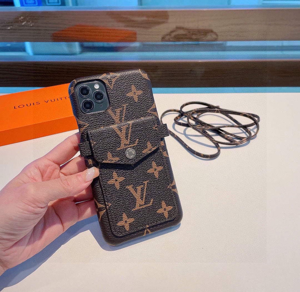 Louis Vuitton Apple Iphone Leather Premium Deluxe Phone Case L20124