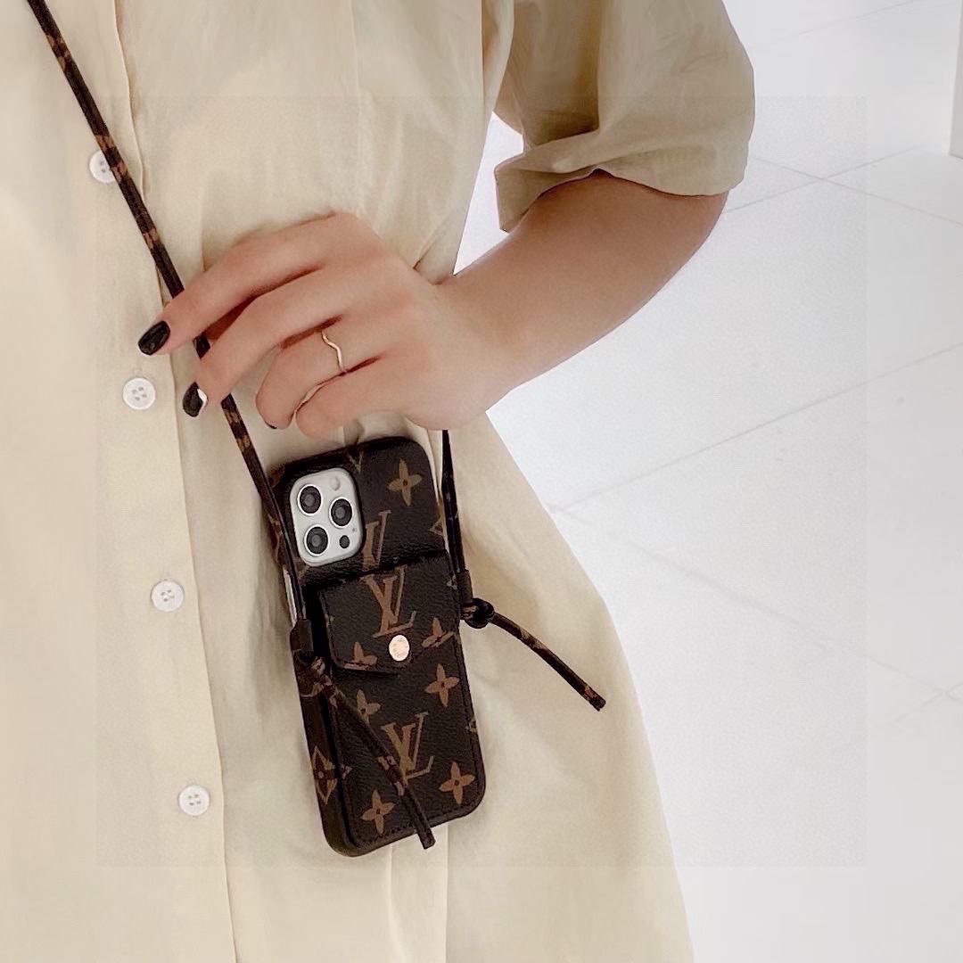 Louis Vuitton Apple Iphone Leather Premium Deluxe Phone Case L20124