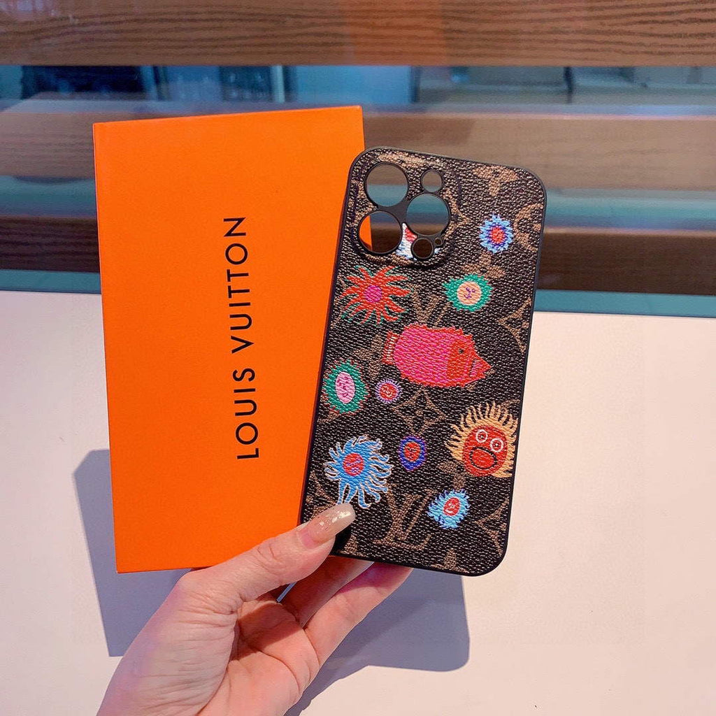Louis Vuitton Apple Iphone Leather Premium Deluxe Phone Case L20126