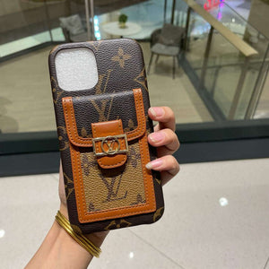 Louis Vuitton Apple Iphone Leather Premium Deluxe Phone Case L20127 - iPhone15pro max £¨6.7£© - View 1