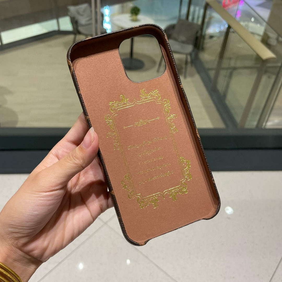 Louis Vuitton Apple Iphone Leather Premium Deluxe Phone Case L20128