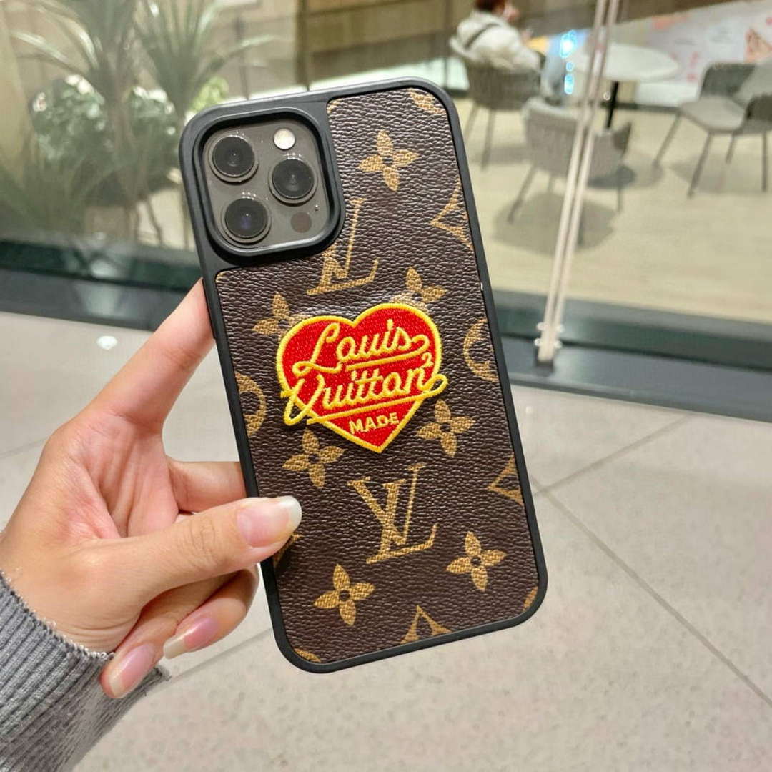 Louis Vuitton Apple Iphone Leather Premium Deluxe Phone Case L20130