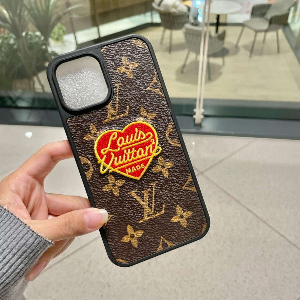 Louis Vuitton Apple Iphone Leather Premium Deluxe Phone Case L20130