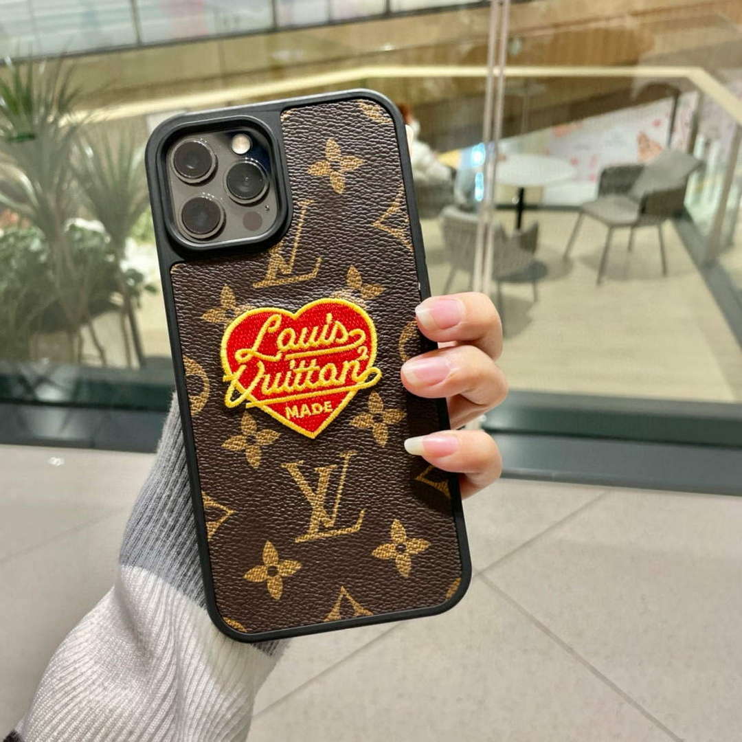 Louis Vuitton Apple Iphone Leather Premium Deluxe Phone Case L20130