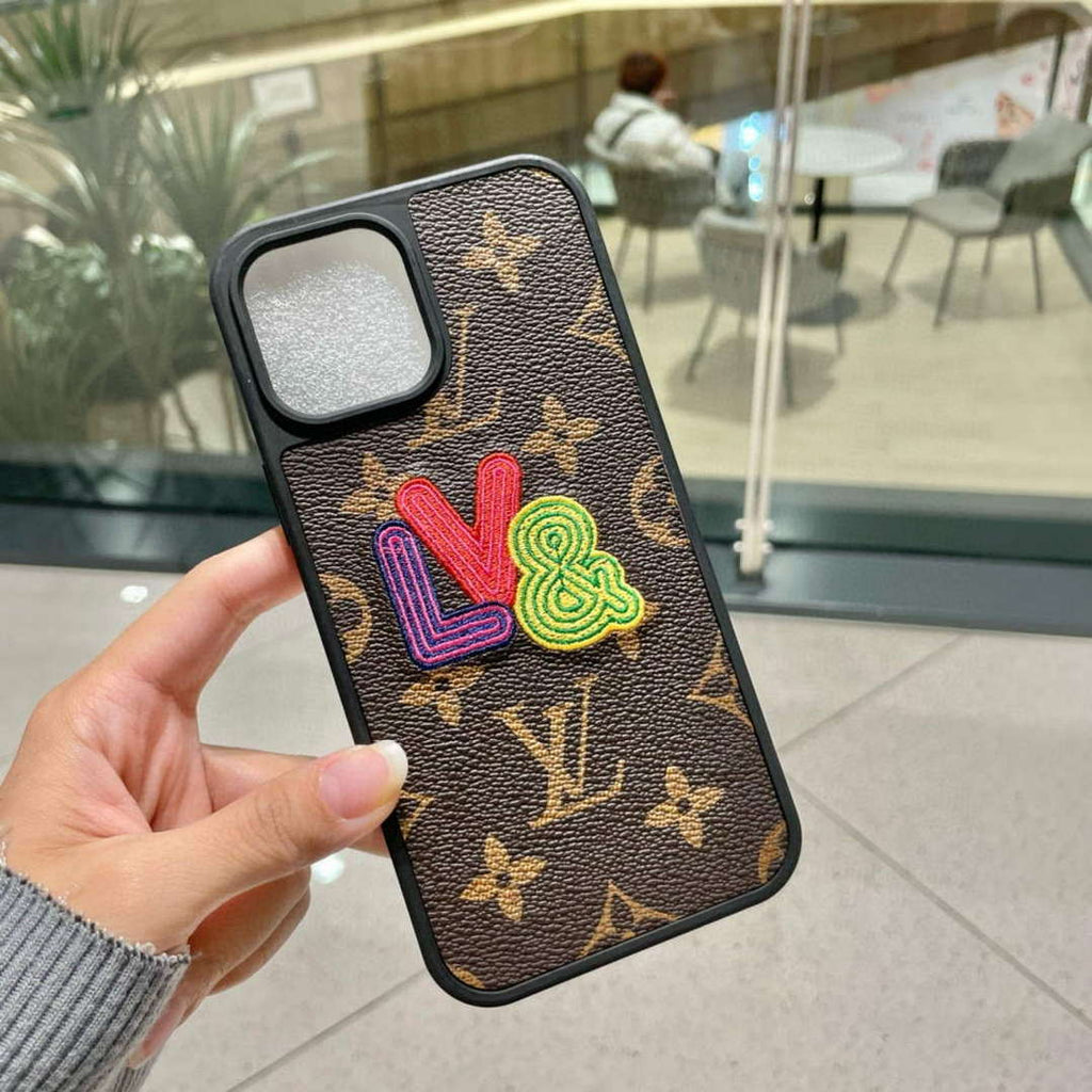 Louis Vuitton Apple Iphone Leather Premium Deluxe Phone Case L20131