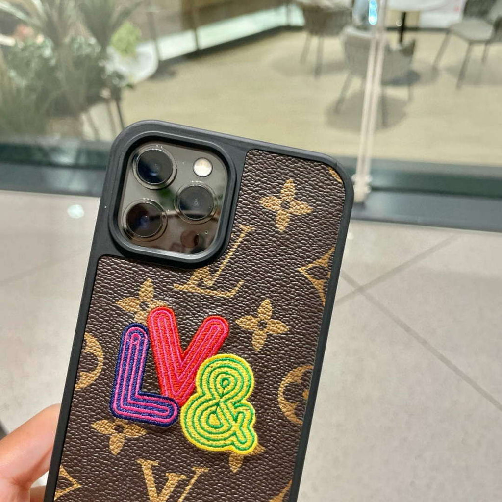 Louis Vuitton Apple Iphone Leather Premium Deluxe Phone Case L20131