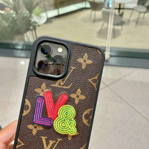 Louis Vuitton Apple Iphone Leather Premium Deluxe Phone Case L20131 - iPhone15pro max £¨6.7£© - View 6