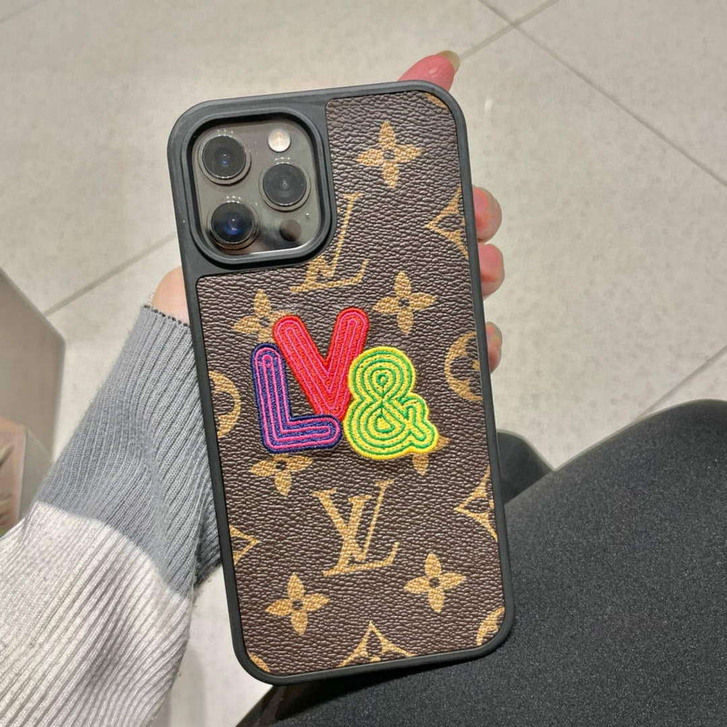 Louis Vuitton Apple Iphone Leather Premium Deluxe Phone Case L20131