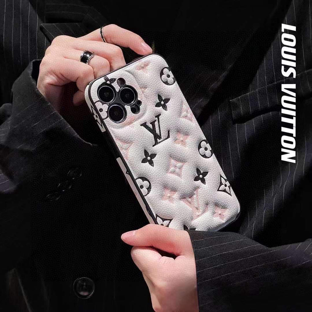 Louis Vuitton Apple Iphone Leather Premium Deluxe Phone Case L20132