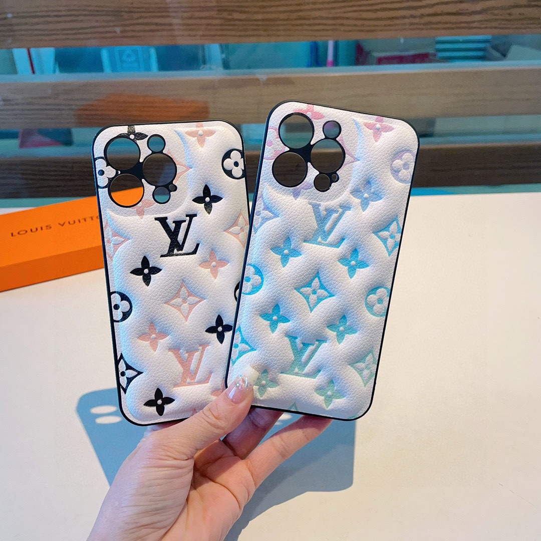 Louis Vuitton Apple Iphone Leather Premium Deluxe Phone Case L20132