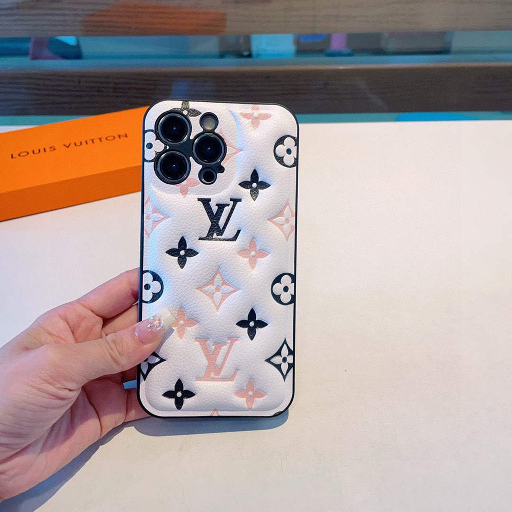 Louis Vuitton Apple Iphone Leather Premium Deluxe Phone Case L20132