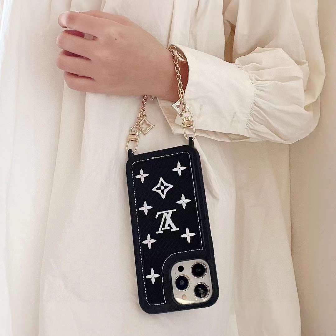 Louis Vuitton Apple Iphone Leather Premium Deluxe Phone Case L20134
