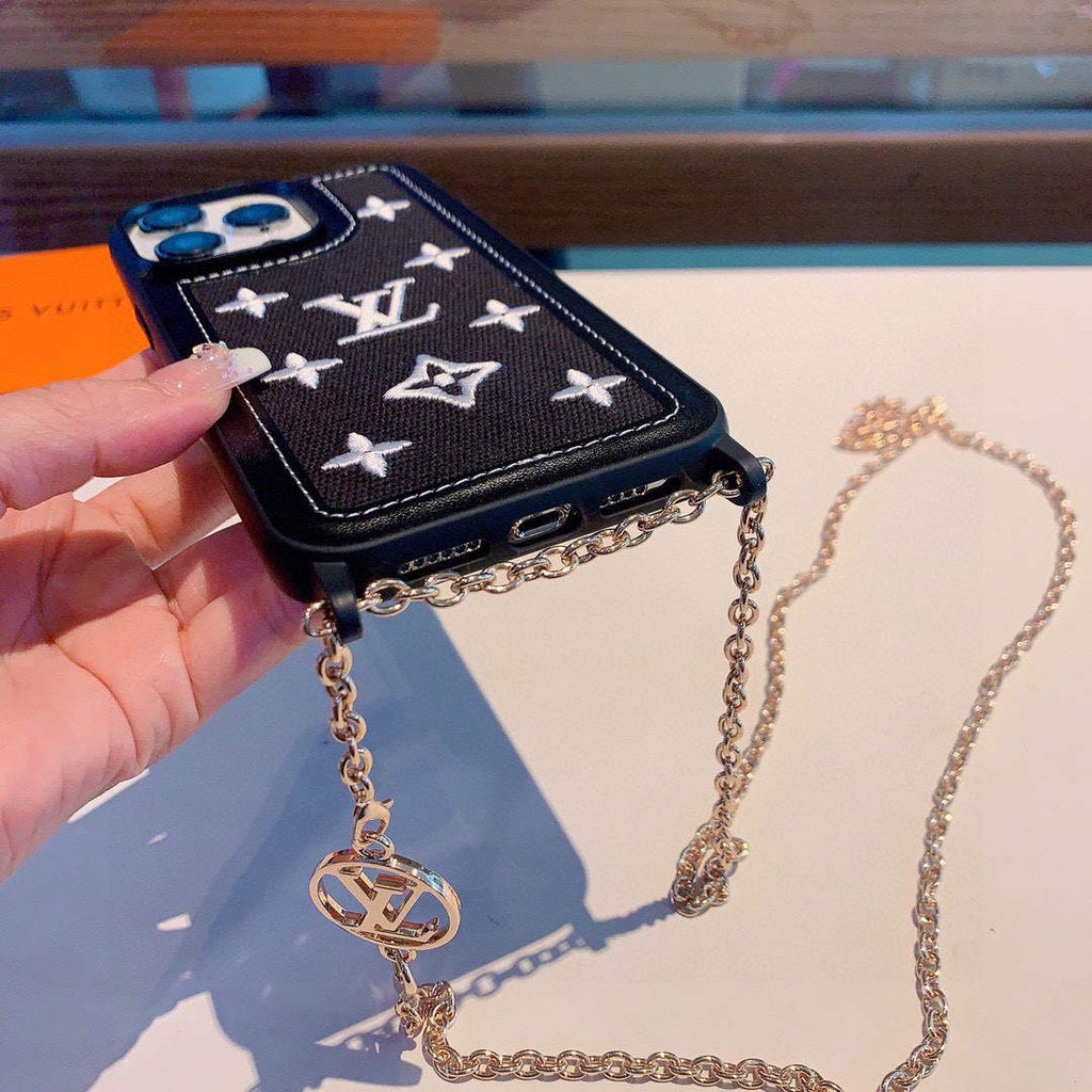 Louis Vuitton Apple Iphone Leather Premium Deluxe Phone Case L20134