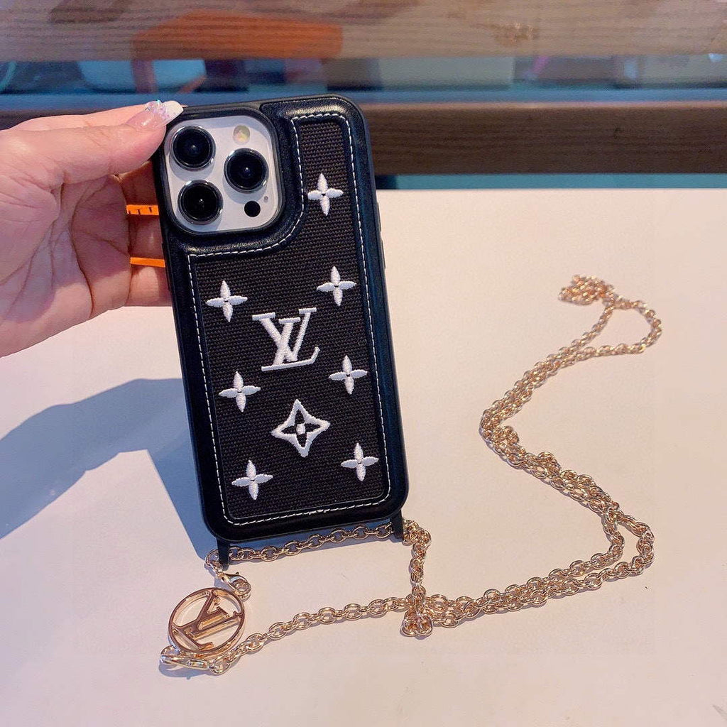 Louis Vuitton Apple Iphone Leather Premium Deluxe Phone Case L20134