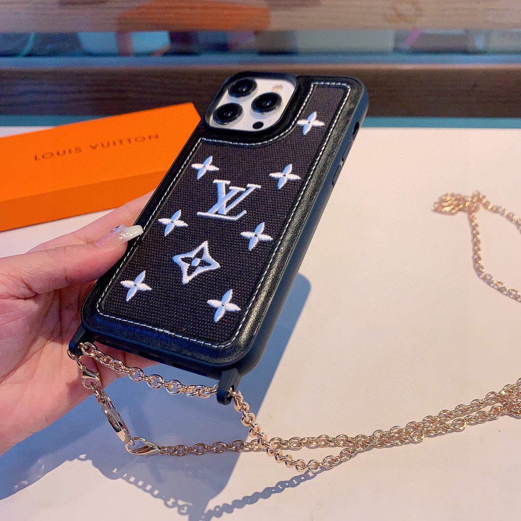 Louis Vuitton Apple Iphone Leather Premium Deluxe Phone Case L20134