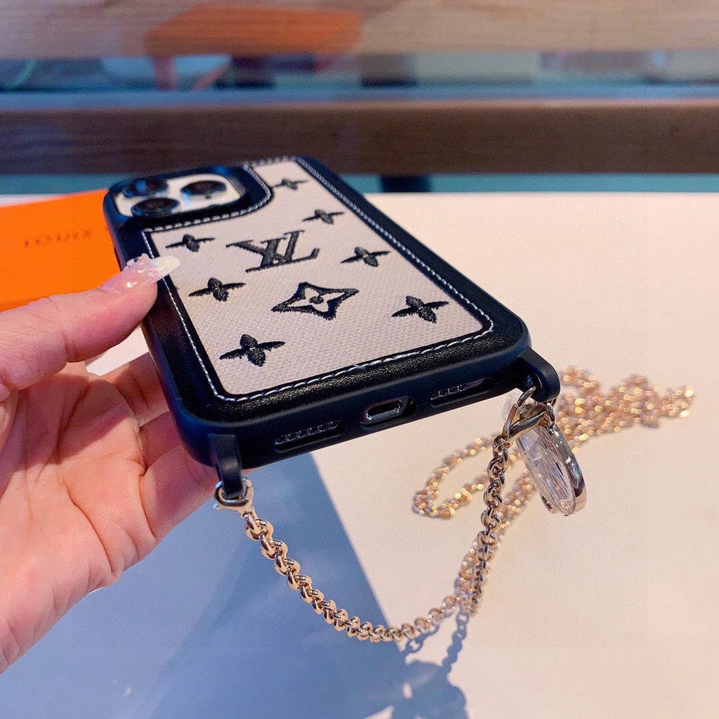 Louis Vuitton Apple Iphone Leather Premium Deluxe Phone Case L20135