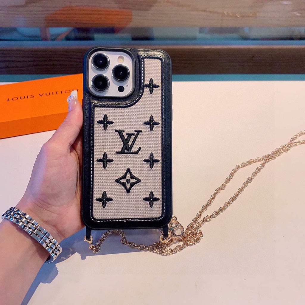 Louis Vuitton Apple Iphone Leather Premium Deluxe Phone Case L20135