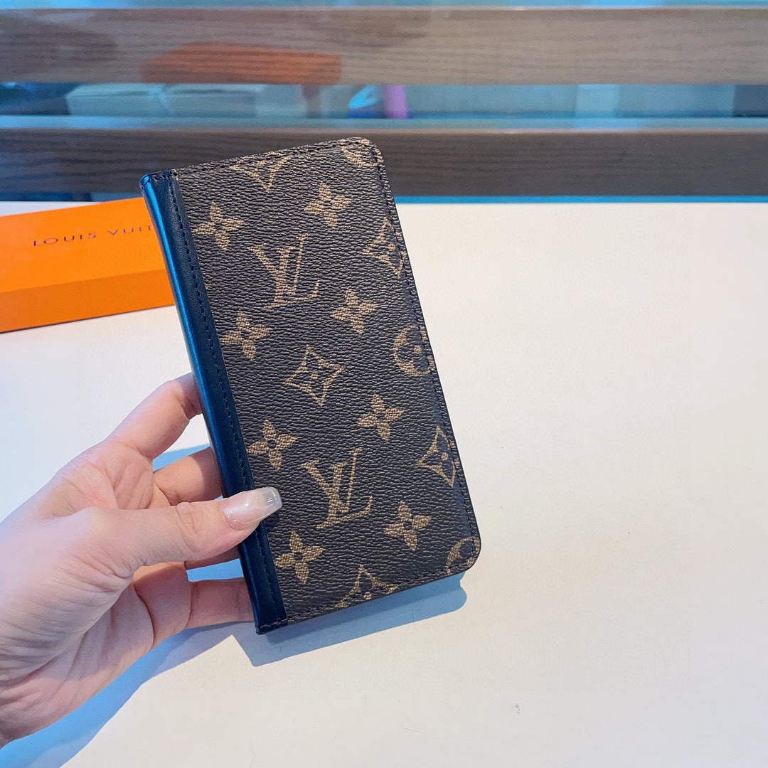 Louis Vuitton Apple Iphone Leather Premium Deluxe Phone Case L20136