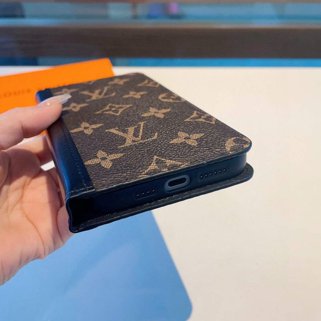 Louis Vuitton Apple Iphone Leather Premium Deluxe Phone Case L20136