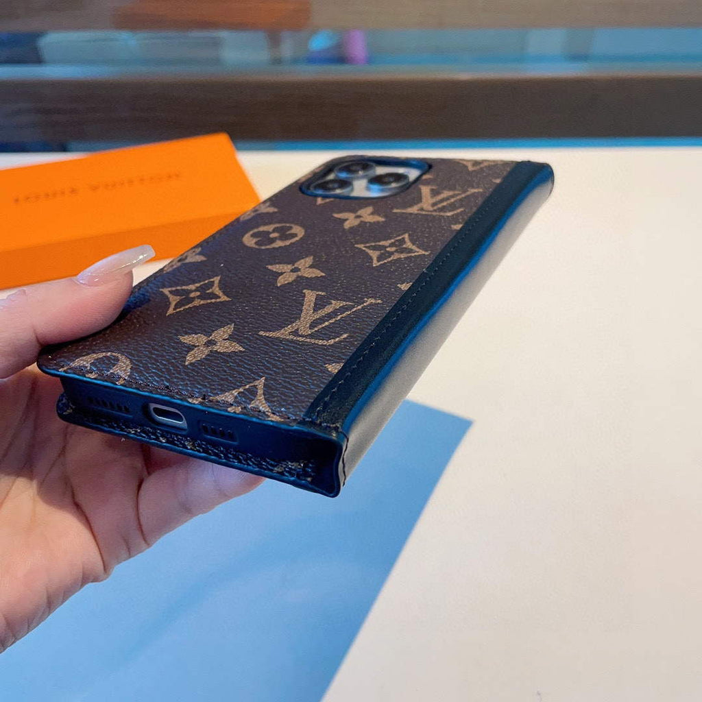 Louis Vuitton Apple Iphone Leather Premium Deluxe Phone Case L20136