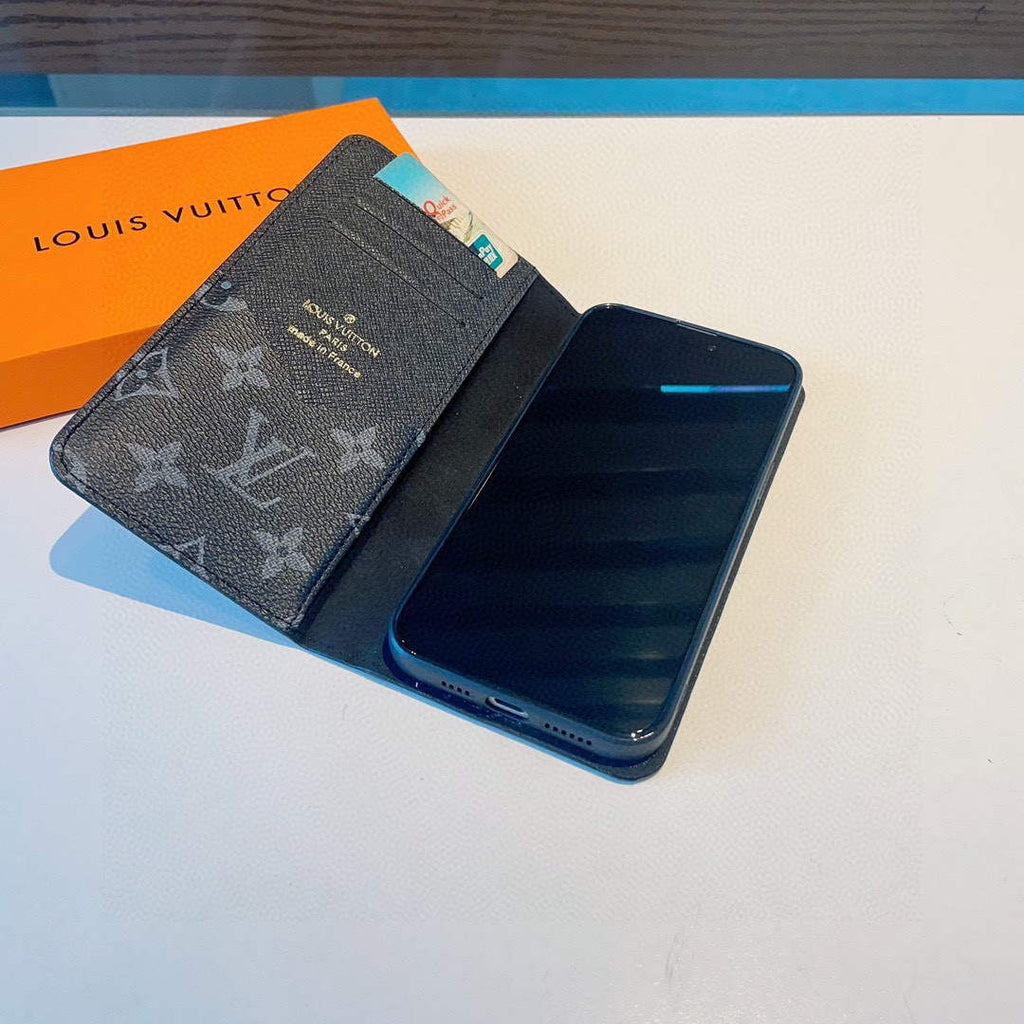 Louis Vuitton Apple Iphone Leather Premium Deluxe Phone Case L20137