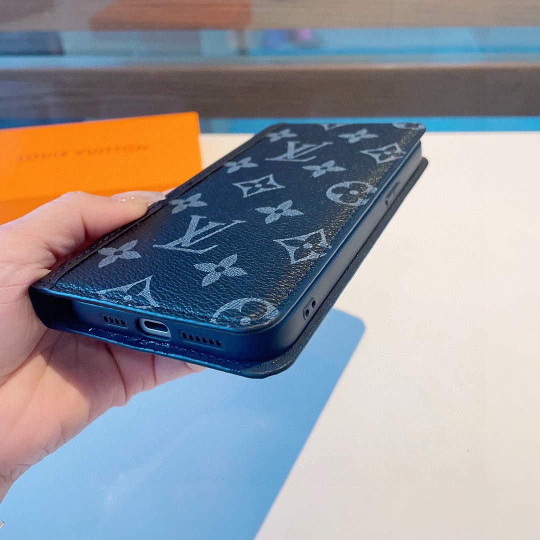 Louis Vuitton Apple Iphone Leather Premium Deluxe Phone Case L20137
