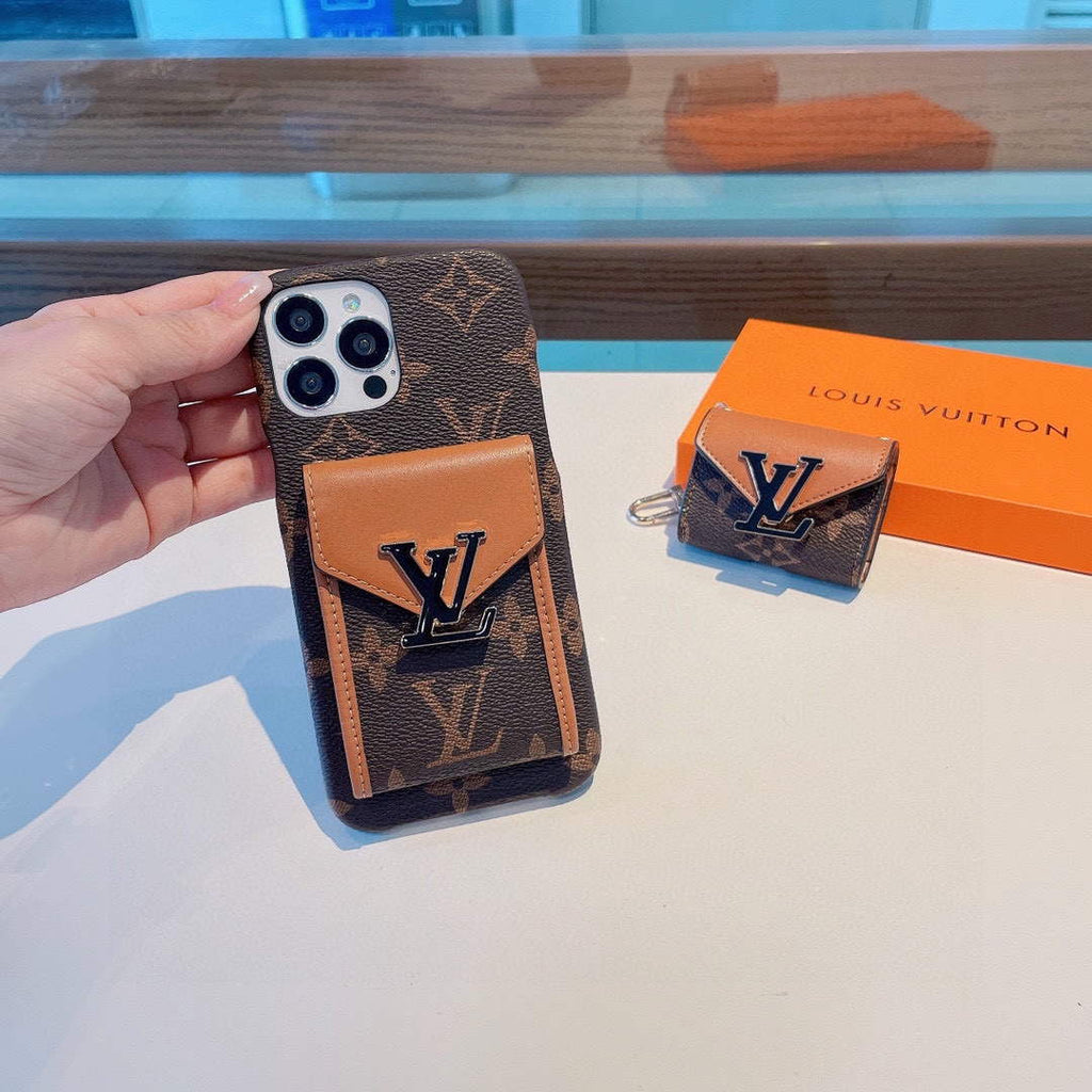 Louis Vuitton Apple Iphone Leather Premium Deluxe Phone Case L20138