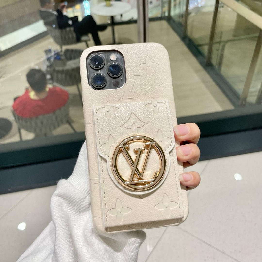 Louis Vuitton Apple Iphone Leather Premium Deluxe Phone Case L20140