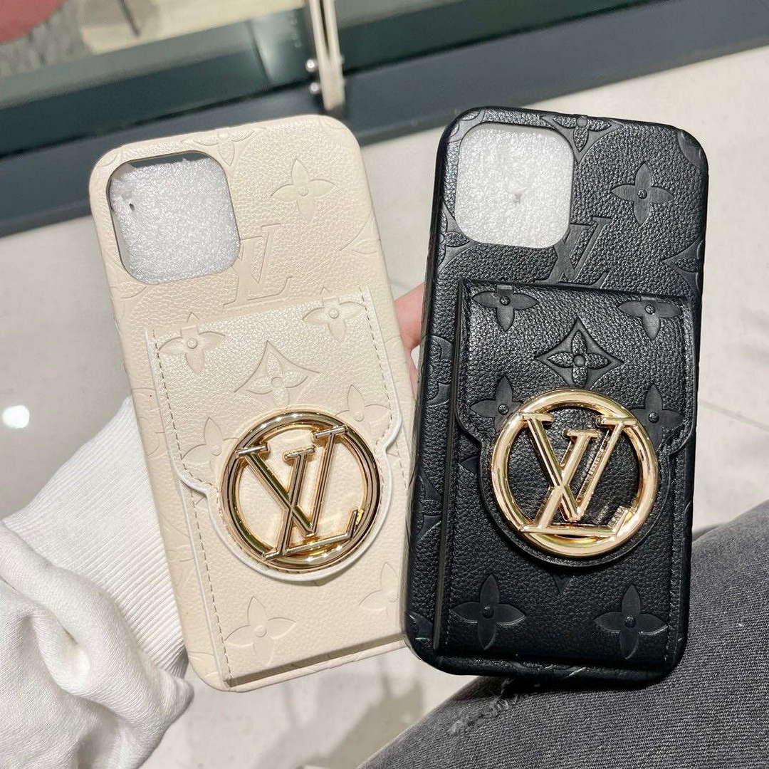 Louis Vuitton Apple Iphone Leather Premium Deluxe Phone Case L20140