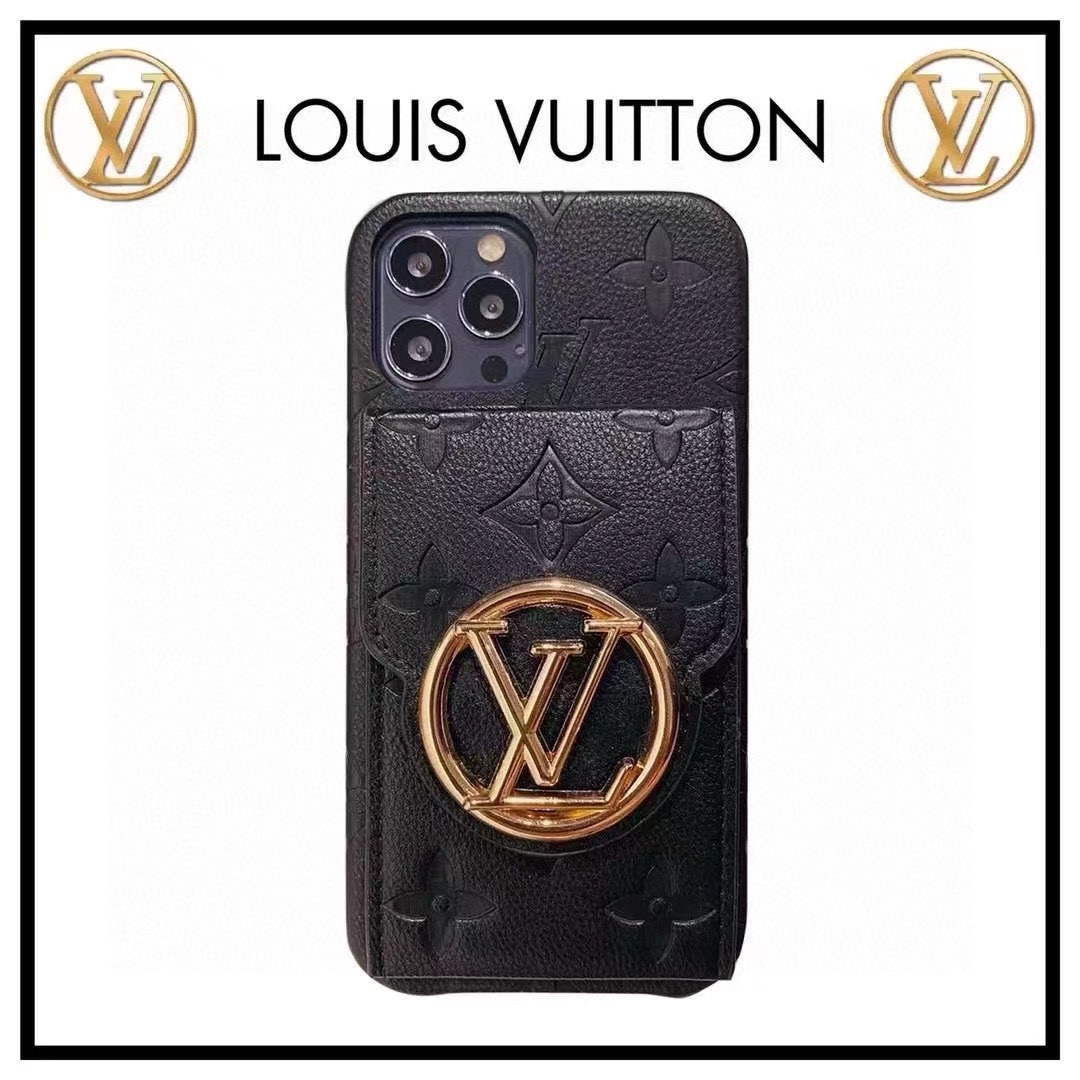 Louis Vuitton Apple Iphone Leather Premium Deluxe Phone Case L20141