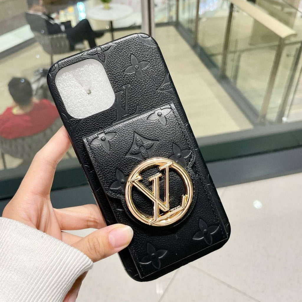Louis Vuitton Apple Iphone Leather Premium Deluxe Phone Case L20141