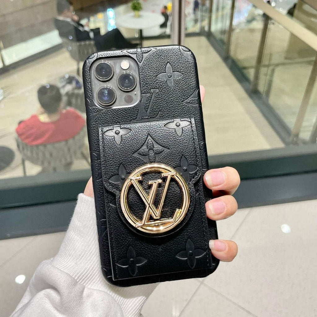 Louis Vuitton Apple Iphone Leather Premium Deluxe Phone Case L20141