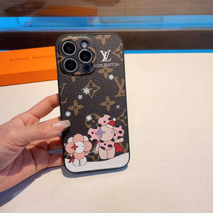 Louis Vuitton Apple Iphone Leather Premium Deluxe Phone Case L20142 - iPhone15pro max £¨6.7£© - View 1