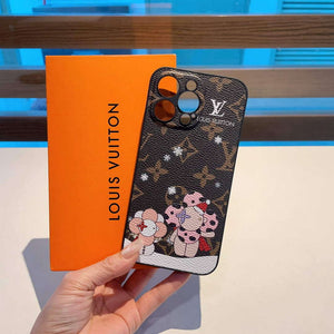 Louis Vuitton Apple Iphone Leather Premium Deluxe Phone Case L20142 - iPhone15pro max £¨6.7£© - View 8