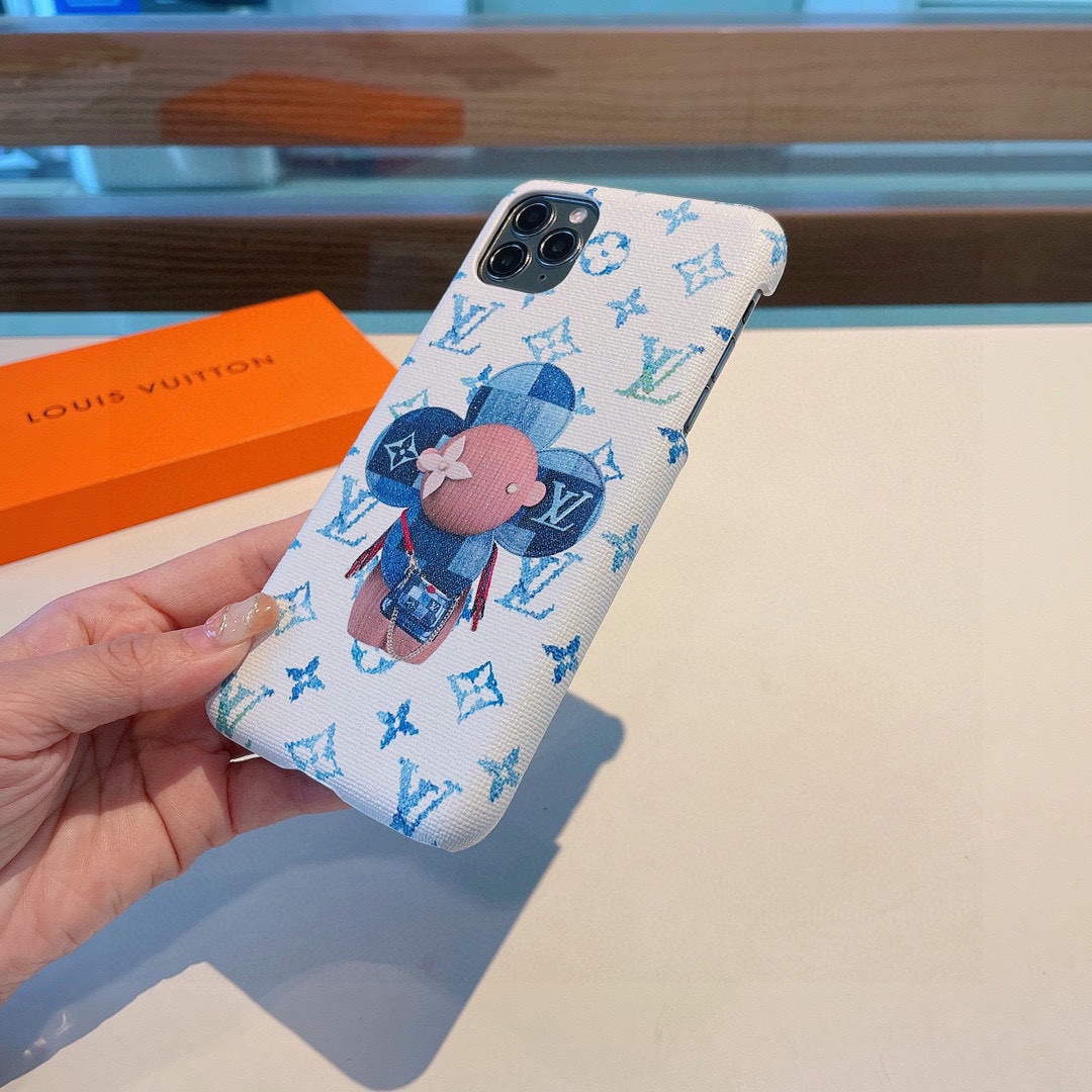 Louis Vuitton Apple Iphone Leather Premium Deluxe Phone Case L20146