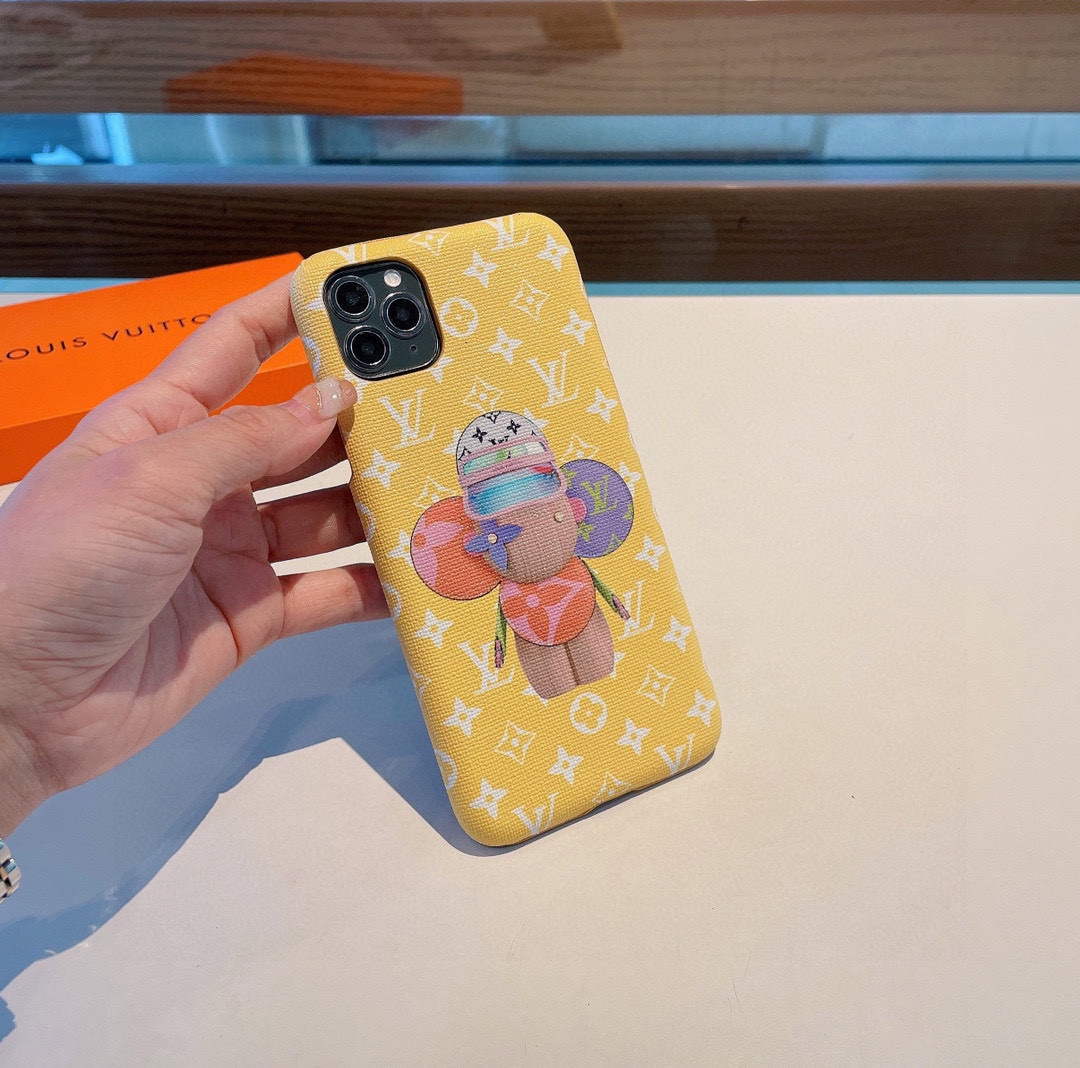 Louis Vuitton Apple Iphone Leather Premium Deluxe Phone Case L20147