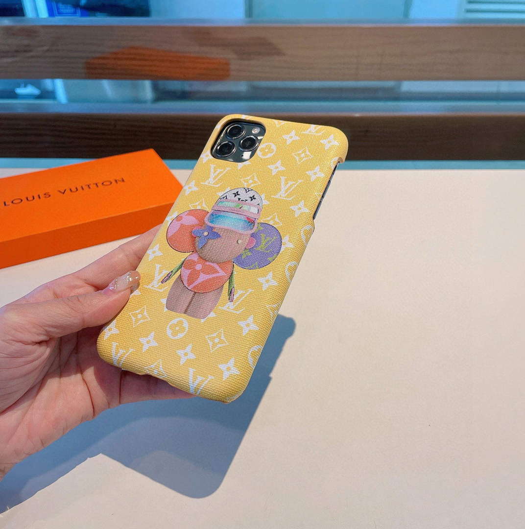 Louis Vuitton Apple Iphone Leather Premium Deluxe Phone Case L20147