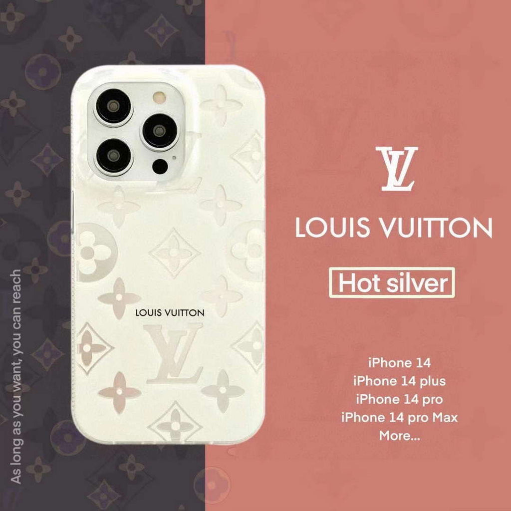 Louis Vuitton Apple Iphone Leather Premium Deluxe Phone Case L20148