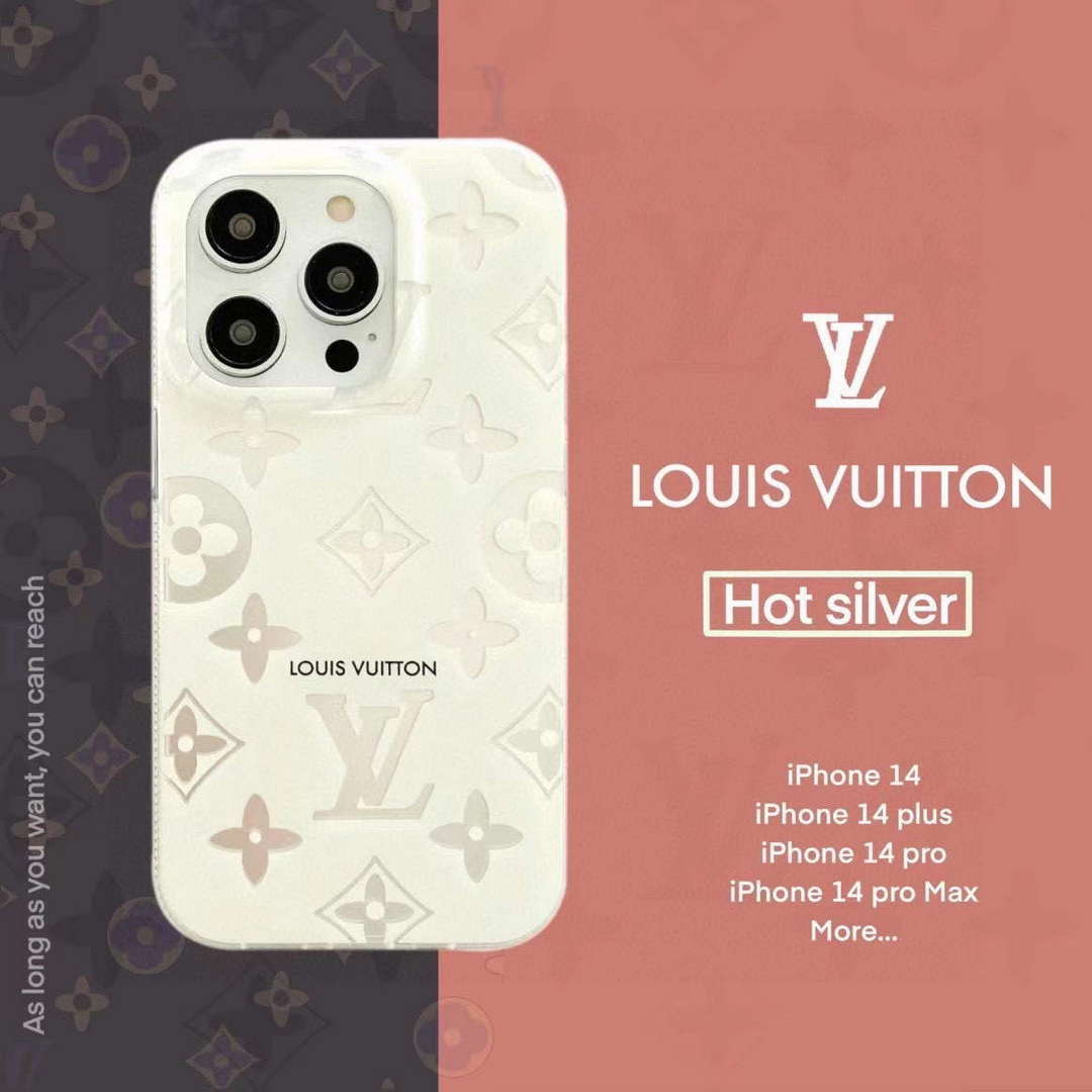 Louis Vuitton Apple Iphone Leather Premium Deluxe Phone Case L20148