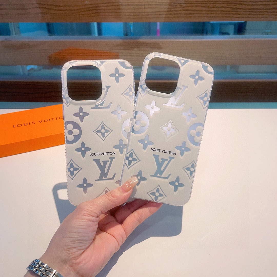 Louis Vuitton Apple Iphone Leather Premium Deluxe Phone Case L20148