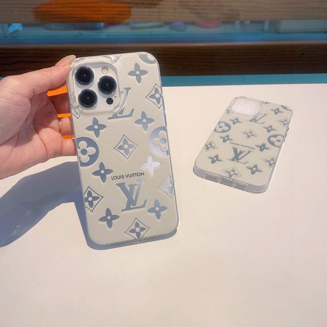 Louis Vuitton Apple Iphone Leather Premium Deluxe Phone Case L20148