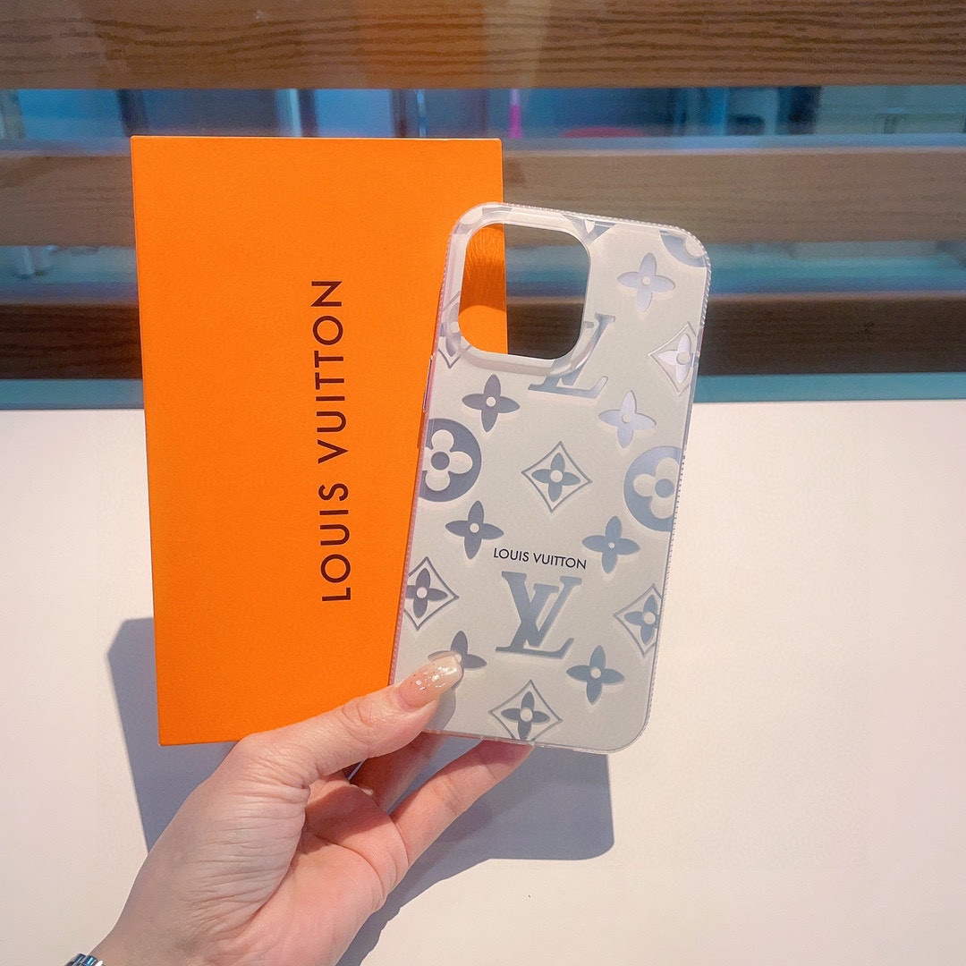 Louis Vuitton Apple Iphone Leather Premium Deluxe Phone Case L20148
